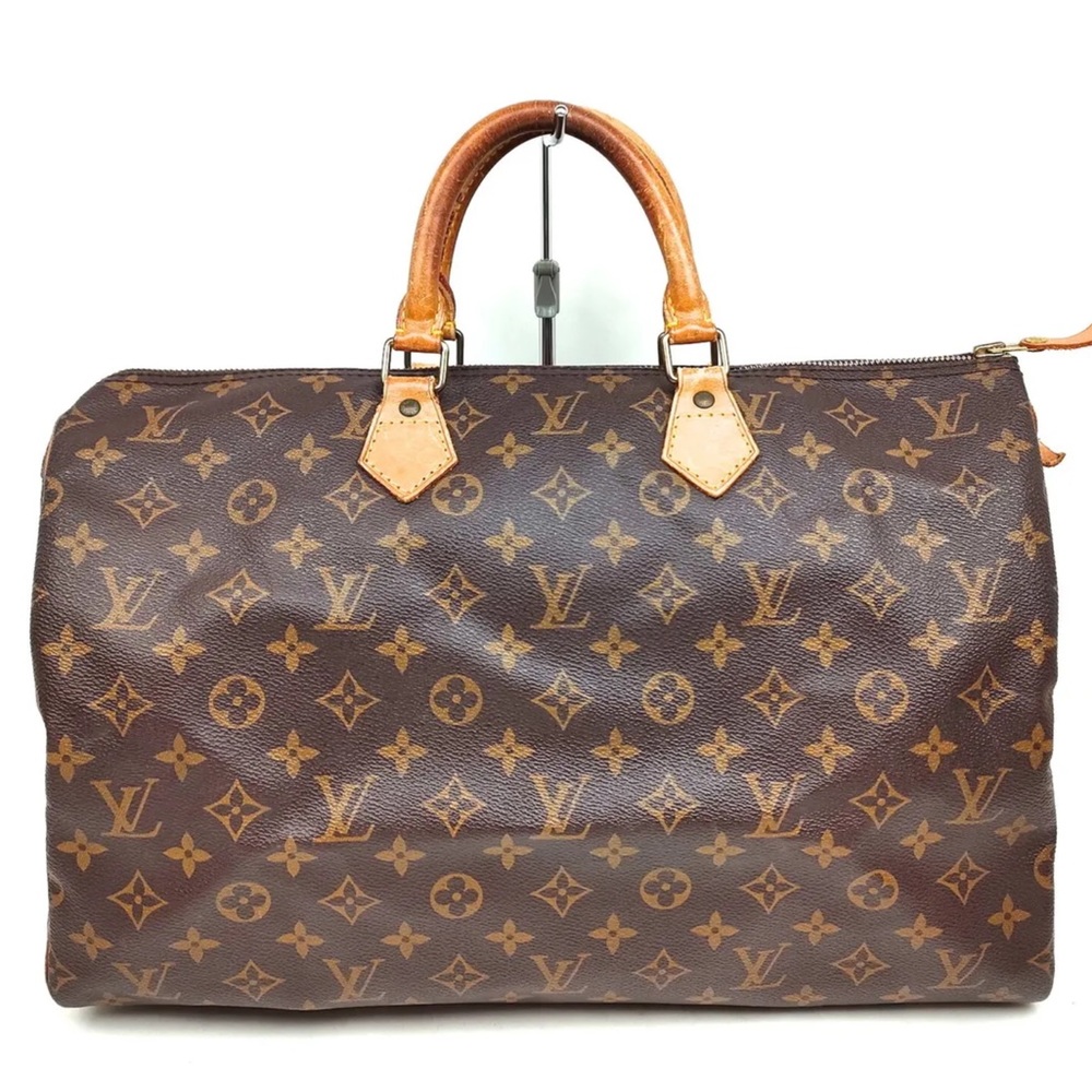 Louis Vuitton LV Hand Bag  Speedy 40 Browns Monogram